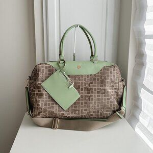 Brand New Sage Green Pistachio Green Duffle Bag with Wallet